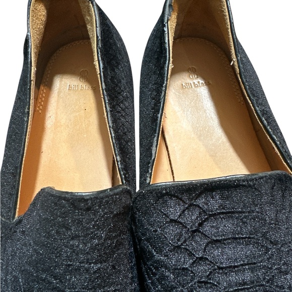 Bill Blass Stylish Black Textured Loafers for Men size 10 - Picture 3 of 4